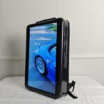 13.3"-32" LCD Backpack Wearable Digital Signage Walking Billboards - Image 2