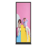 64/69/75/79/86 Inch Floor Standing Stretched Bar LCD Display Large Stretched Digital Signage